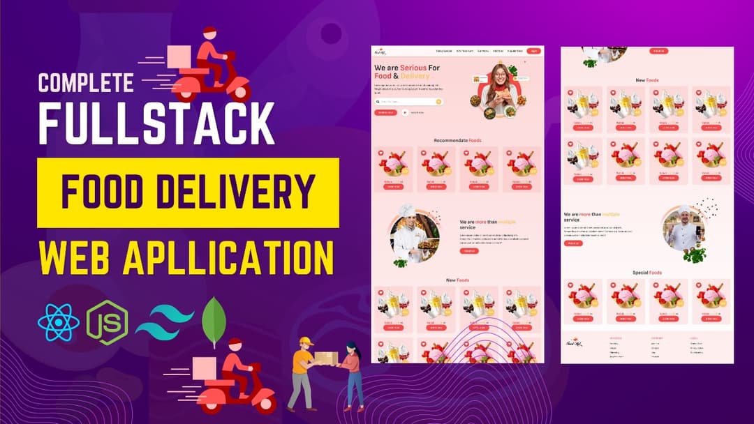 Fullstack Food delivery Webapp